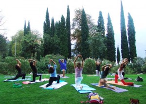 yoga al parco